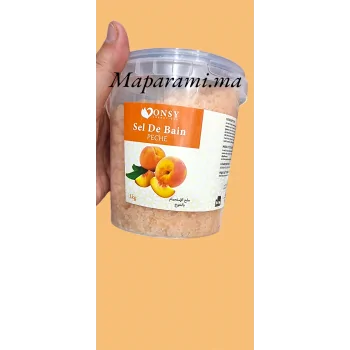 Sel de bain parfum Peche 1kg