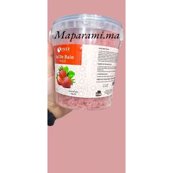 Sel de bain parfum Fraise 1kg