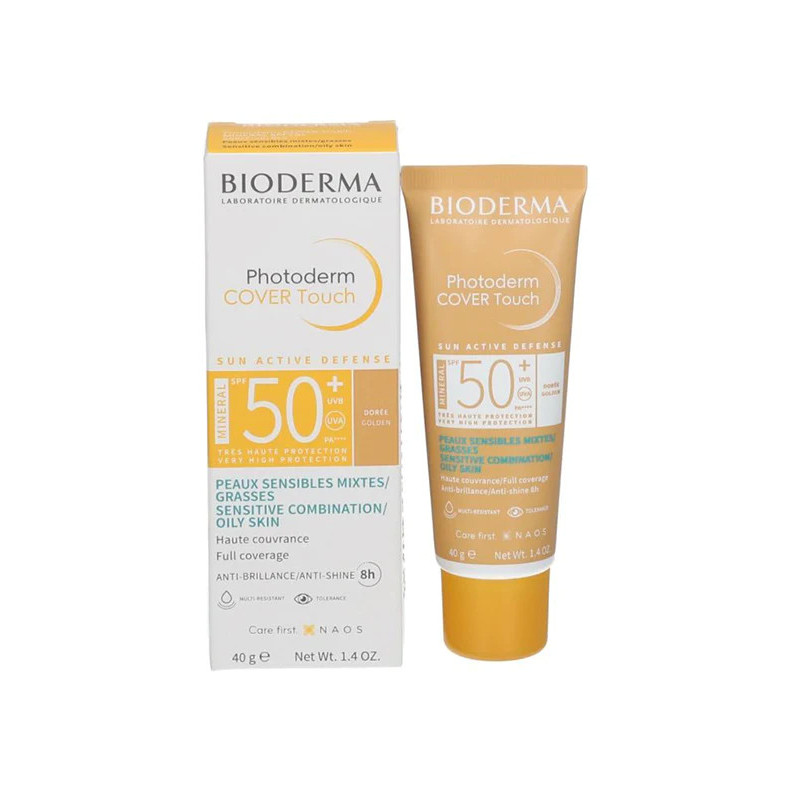Bioderma PHOTODERM COVER TOUCH DOREE SPF50+ 40gr
