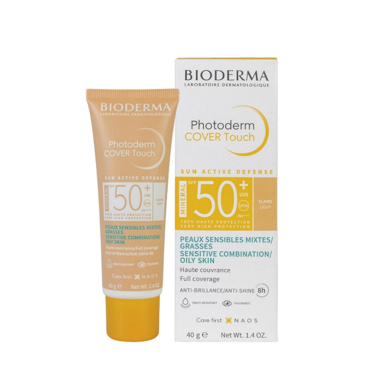 Bioderma PHOTODERM COVER TOUCH SPF50+ CLAIRE 40gr