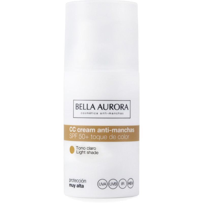BELLA AURORA CC crème anti-taches SPF50 Teinte Claire