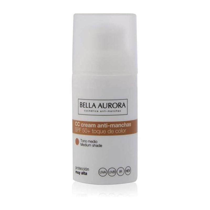 BELLA AURORA CC crème anti-taches SPF50 Teinte Médium