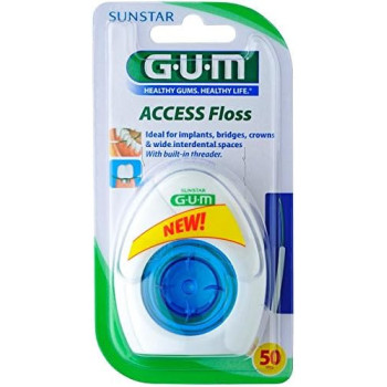 Gum fil ACCESS FLOSS (implant, bridge et couronne)