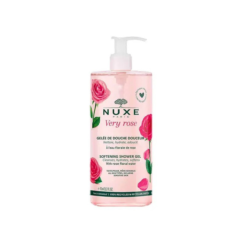 Nuxe Very Rose gel douche  750ML