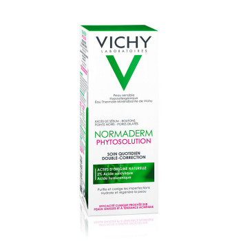 Vichy Normaderm Phytosolution Soin Double Correction Peau Grasse Acnéique 50ml