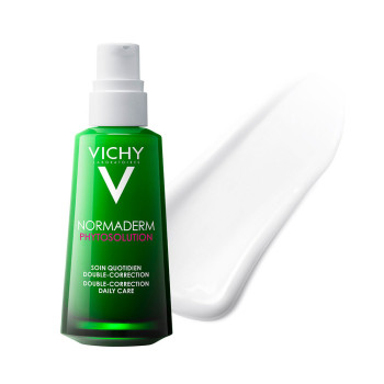 Vichy Normaderm Phytosolution Soin Double Correction Peau Grasse Acnéique 50ml