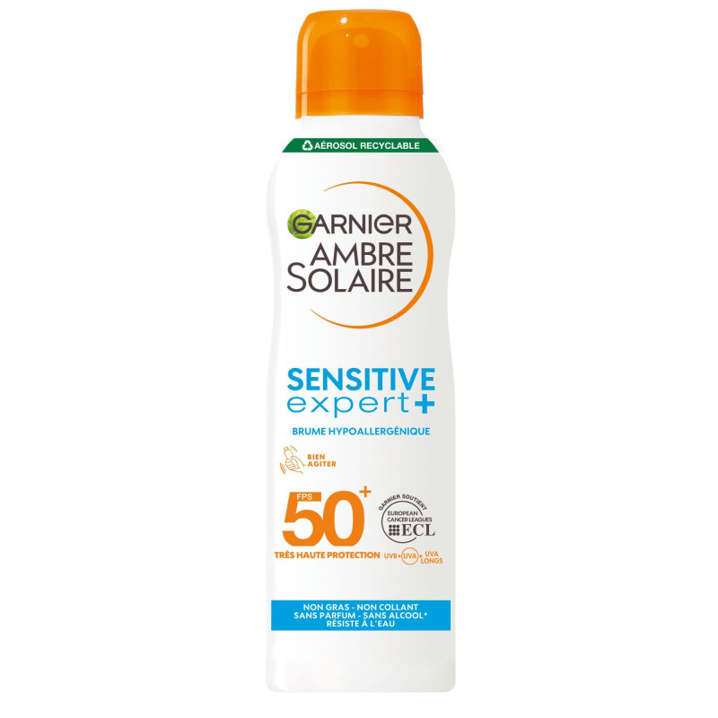 Garnier Brume Sensitive Expert + Adulte Protection Solaire SPF50+ 200ML