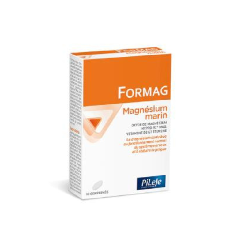 Magnésium Marin Pileje Formag - 60 Comprimés - Date Péremption 04/2026 - Neuf