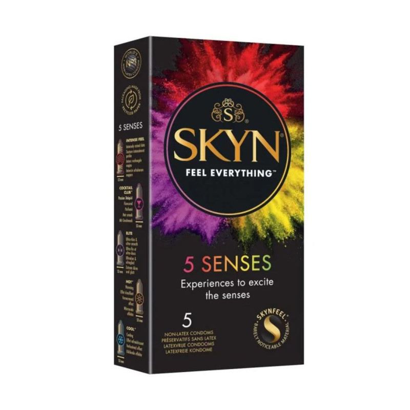 MANIX SKYN 5 SENSES  BOÎTE DE 5