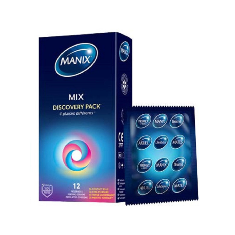 MANIX MIX DISCOVERY PACK BOITE DE 12