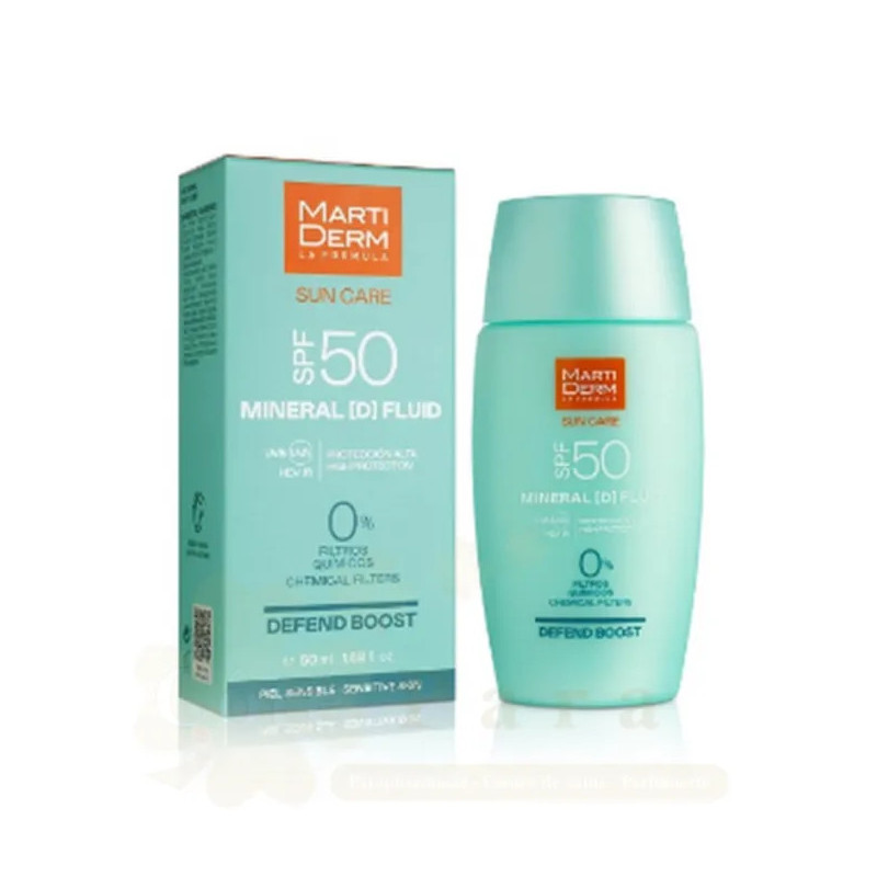 MARTIDERM SUN CARE SPF50 MINERAL[D] FLUID 50ML