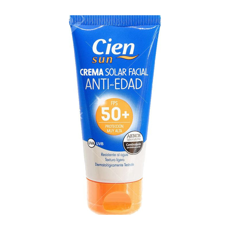 Cien Crème solaire Anti-âge spf 50+ 50ml