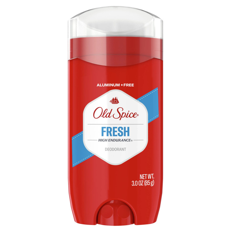 OLD SPICE FRESH DEODORANT STIK 0% sel D'ALUMINIUM 100% ORIGINAL 85ml