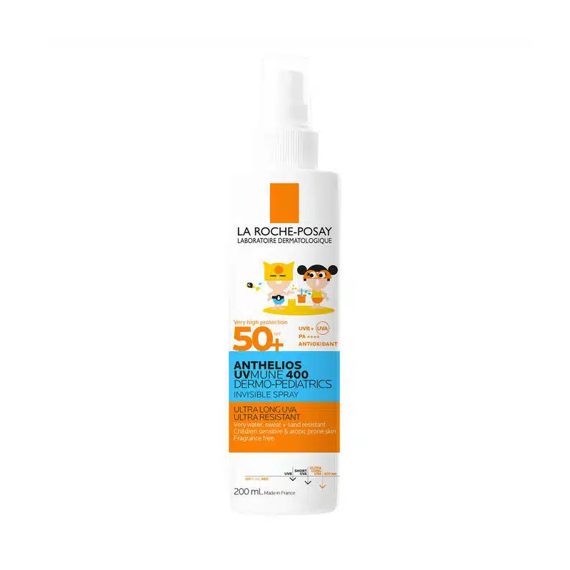 La Roche Posay ANTHELIOS UVMUNE 400 DERMO-PEDIATRICS SPRAY INVISIBLE SPF50+