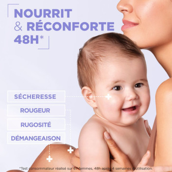 MIXA Crème Panthénol Confort - Visage, Corps, Mains 400ML