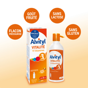 Alvityl 11 Multivitamines Sirop 150ml