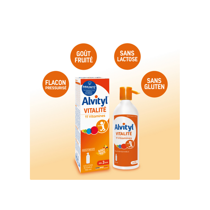 Alvityl 11 Multivitamines Sirop 150ml