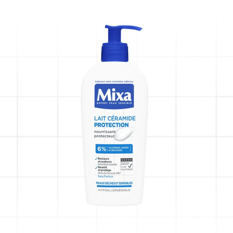 mixa lait ceramide protection nourrissant anti grattage 250ml