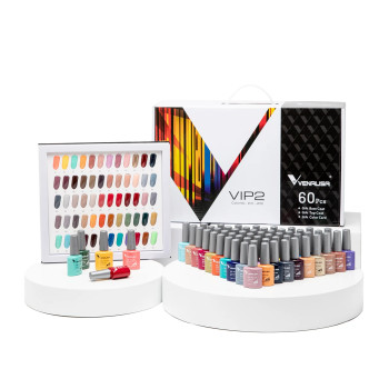 Venalisa Kit de vernis permanent 60 Couleurs Vip 2