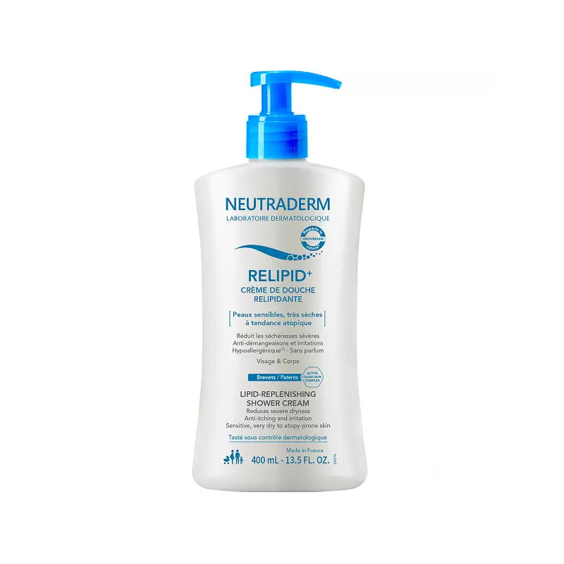 NEUTRADERM Relipid+ Crème de douche relipidante - 400ML