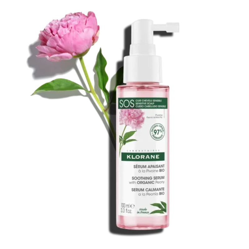 KLORANE Sérum SOS à la Pivoine BIO 100 ml