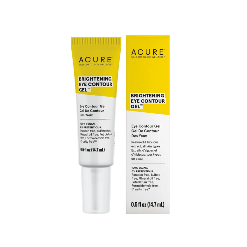 Acure Brightening Eye Contour Gel 14.7ml Original100%