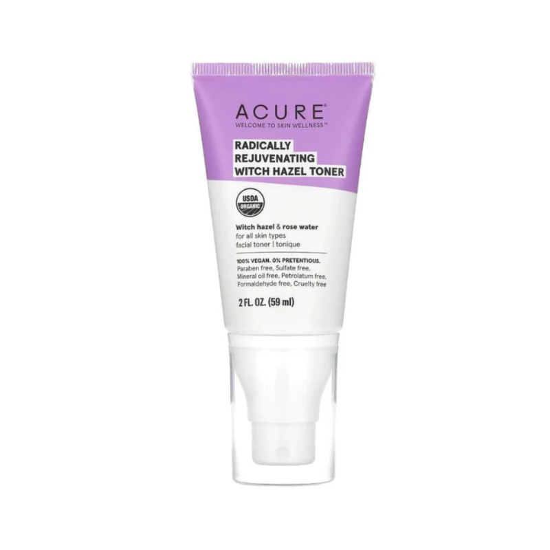 Acure Radically Rejuvenating Witch Hazel Toner 59ml Original 100%