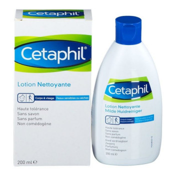 CETAPHIL LOTION NETTOYANTE SENSIBLES a SÈCHES 200 ML