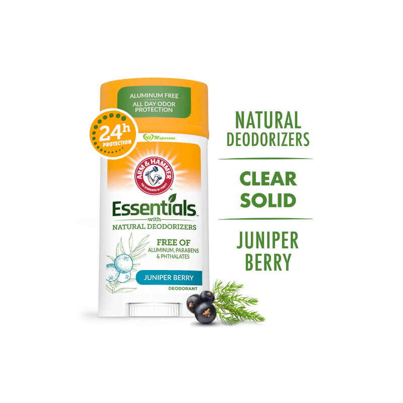 ARM & HAMMER Essentials Déodorant Clean Juniper 100% Original