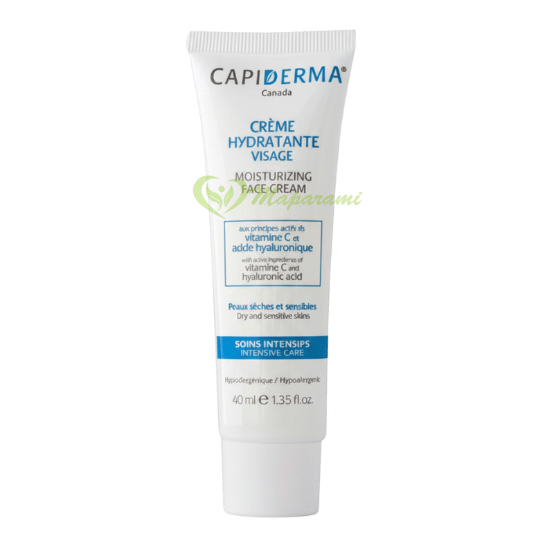 Capiderma Crème Hydratante Visage 50ml | maparami.ma