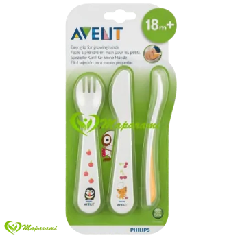AVENT Set de Couverts Bébé 18 Mois+