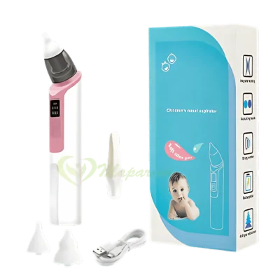 Mouche Bébé Électrique Aspiration Douce et Silencieuse Fille