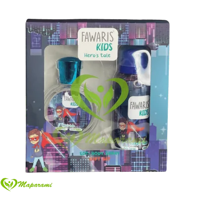Parfum pour garcon pack fawaris kids Hero's tale eau de toillette+spray allergen free