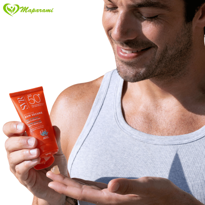 SVR Sun Secure Extrême SPF50+ 50 ml – Gel Solaire Ultra-Mat Haute Protection Peaux Sensibles