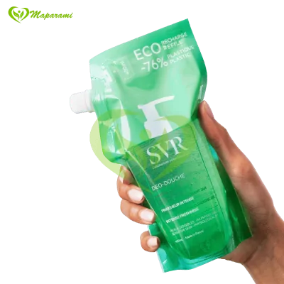 SVR Spirial Déo-Douche Gel Lavant Déodorant 24H – Éco-Recharge – 400 ml