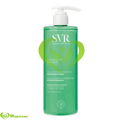 SVR SPIRIAL Déo-Douche Gel Lavant Déodorant 24H – 400 ml