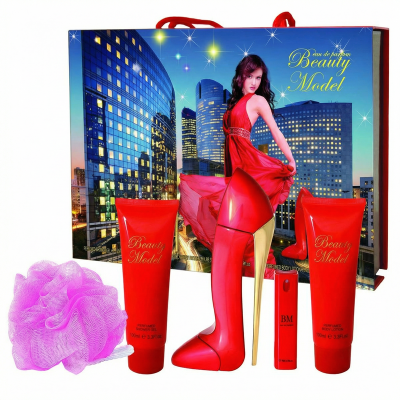 parfum femme Beauty modèle eau de parfum coffret cadeau 5 pièces