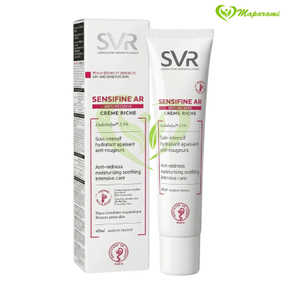 SVR Sensifine AR Crème Riche Apaisante Anti-Rougeurs – Peaux Sensibles et Sèches – 40 ml
