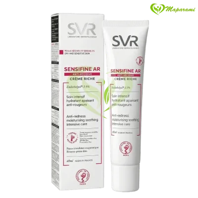 SVR Sensifine AR Crème Riche Apaisante Anti-Rougeurs – Peaux Sensibles et Sèches – 40 ml
