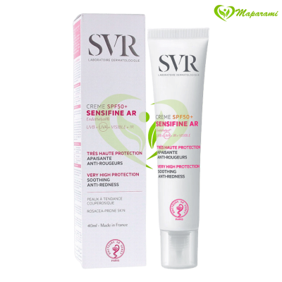 SVR Sensifine AR Crème SPF50+ Apaisante Anti-Rougeurs – Très Haute Protection – 40 ml
