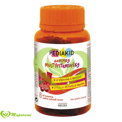 PEDIAKID Gommes Multivitaminées Enfants 60 Gommes