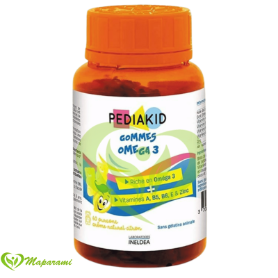PEDIAKID Gommes Oméga 3 Enfants