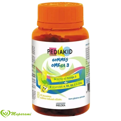 PEDIAKID Gommes Oméga 3 Enfants
