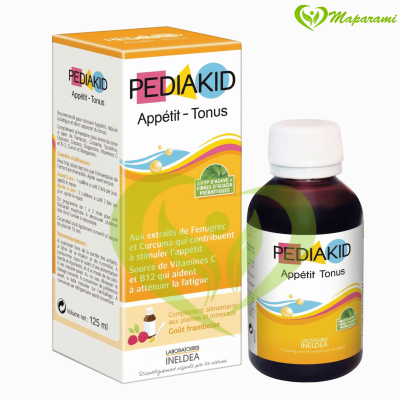 PEDIAKID Appétit Tonus Sirop Multivitaminé Enfant 125 ml