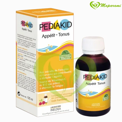 PEDIAKID Appétit Tonus Sirop Multivitaminé Enfant 125 ml