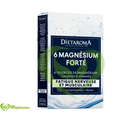 Dietaroma 6 Magnesium Forte 15 Comprimes