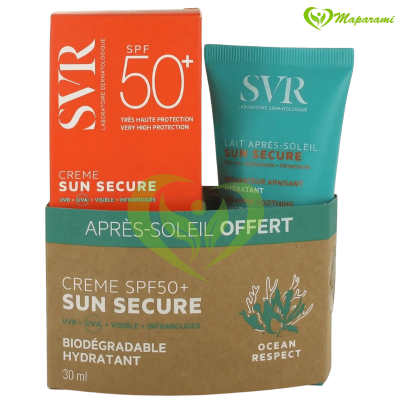 SVR Sun Secure Crème SPF50+ 50 ml + Après-Soleil Offert