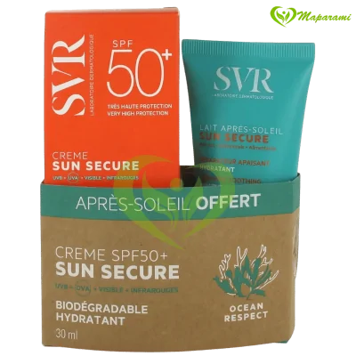 SVR Sun Secure Crème SPF50+ 50 ml + Après-Soleil Offert
