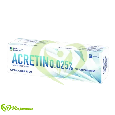 Acretin 0.025% Crème Traitement de l’Acné 30g original 100%