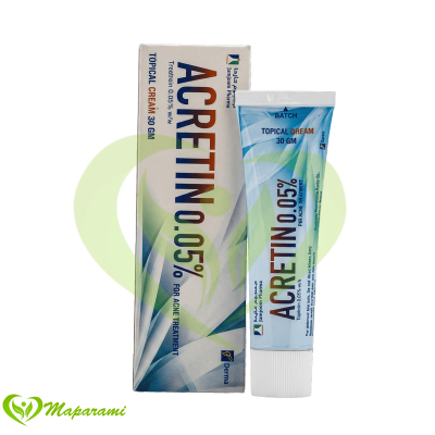 Acretin 0.05% Crème Traitement de l’Acné 30g original 100%